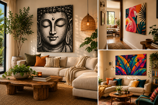 What Size Canvas Print Should I Buy? A Complete Room-by-Room Guide