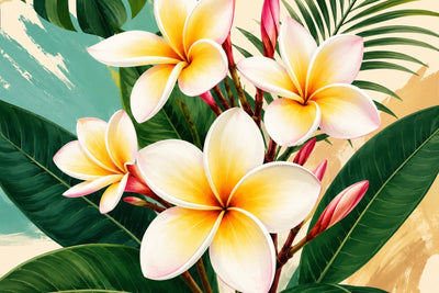 Tropical Flower Home Decor