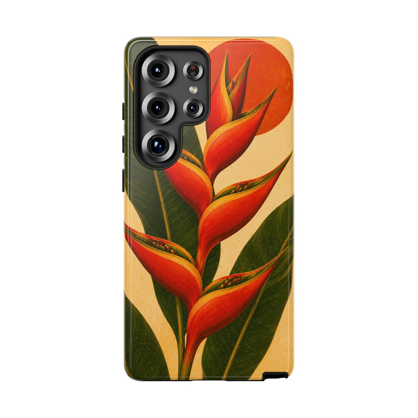 Tough Case — Tropical Heliconia Phone Case