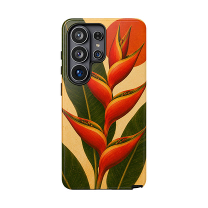 Tough Case — Tropical Heliconia Phone Case