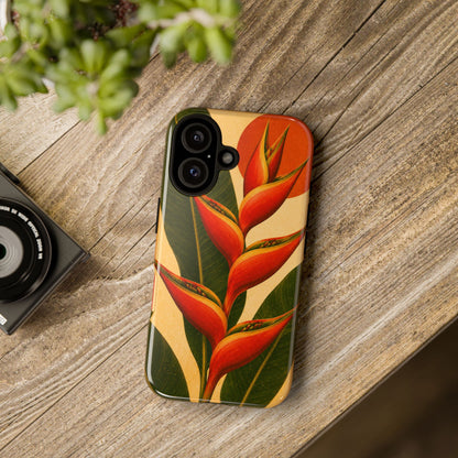 Tough Case — Tropical Heliconia Phone Case