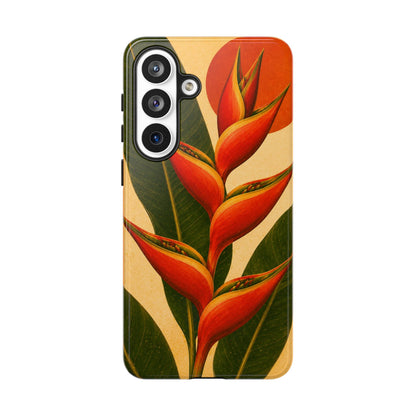 Tough Case — Tropical Heliconia Phone Case