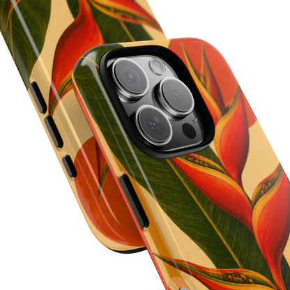 Tough Case — Tropical Heliconia Phone Case