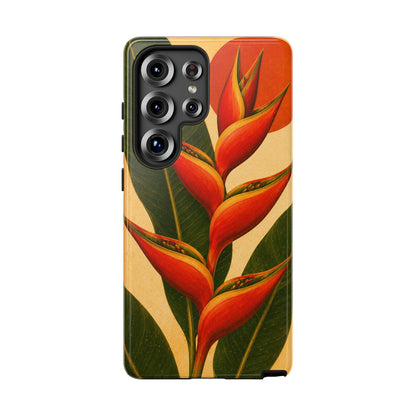 Tough Case — Tropical Heliconia Phone Case