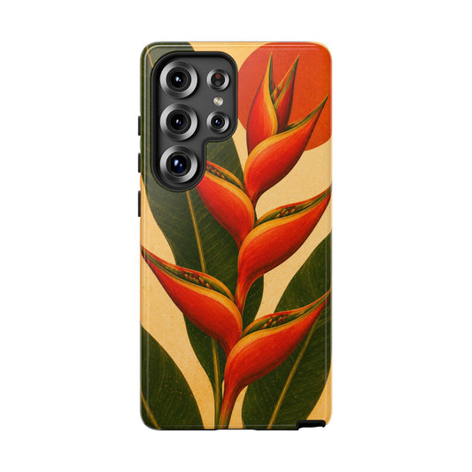 Tough Case — Tropical Heliconia Phone Case