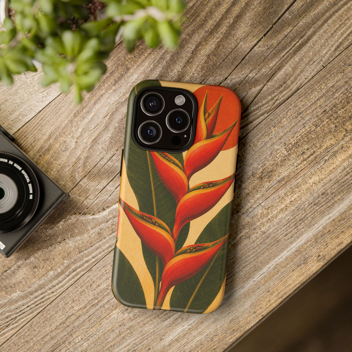 Tough Case — Tropical Heliconia Phone Case