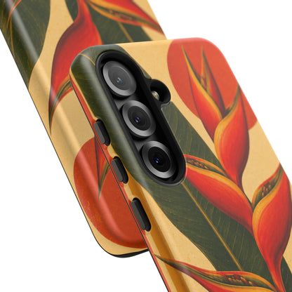 Tough Case — Tropical Heliconia Phone Case