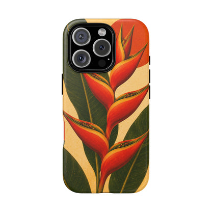 Tough Case — Tropical Heliconia Phone Case
