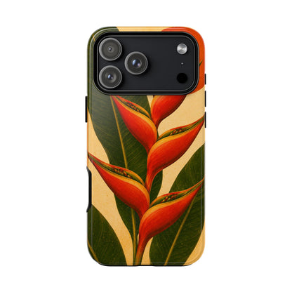 Tough Case — Tropical Heliconia Phone Case