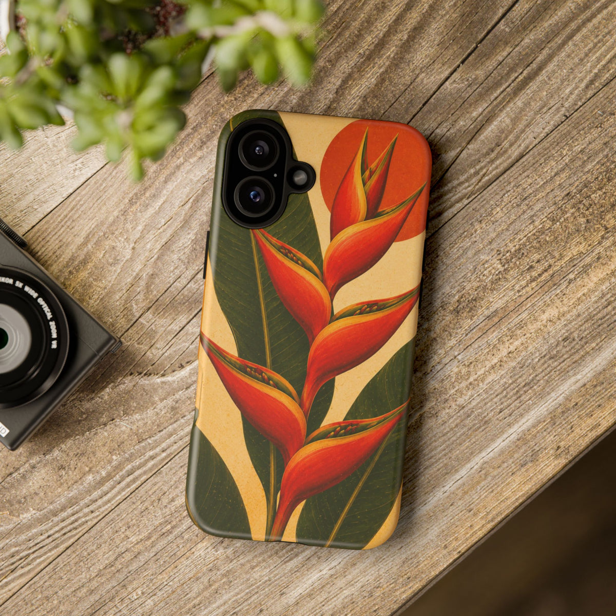 Tough Case — Tropical Heliconia Phone Case