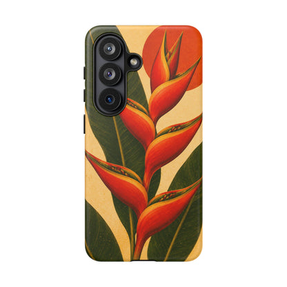 Tough Case — Tropical Heliconia Phone Case