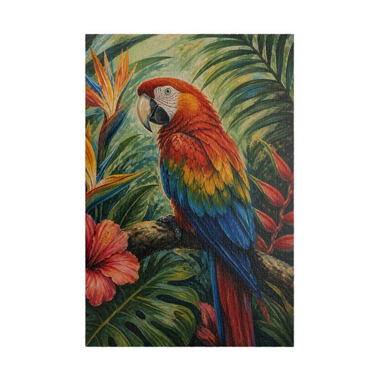 Tropical Macaw Jigsaw Puzzle (1014 Pieces)