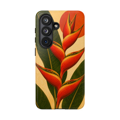 Tough Case — Tropical Heliconia Phone Case