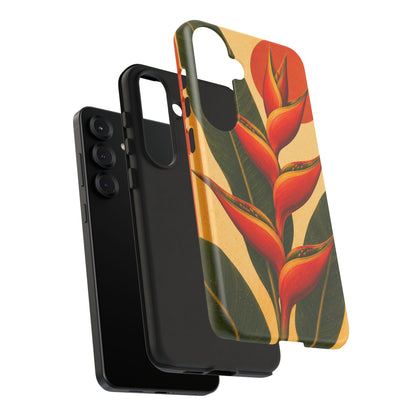 Tough Case — Tropical Heliconia Phone Case