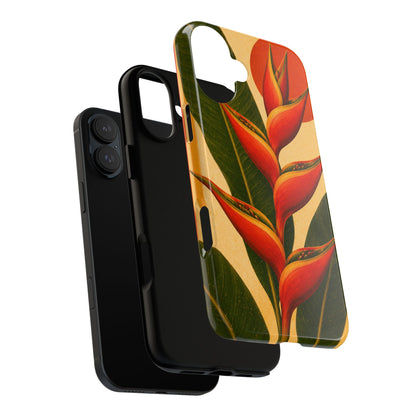 Tough Case — Tropical Heliconia Phone Case