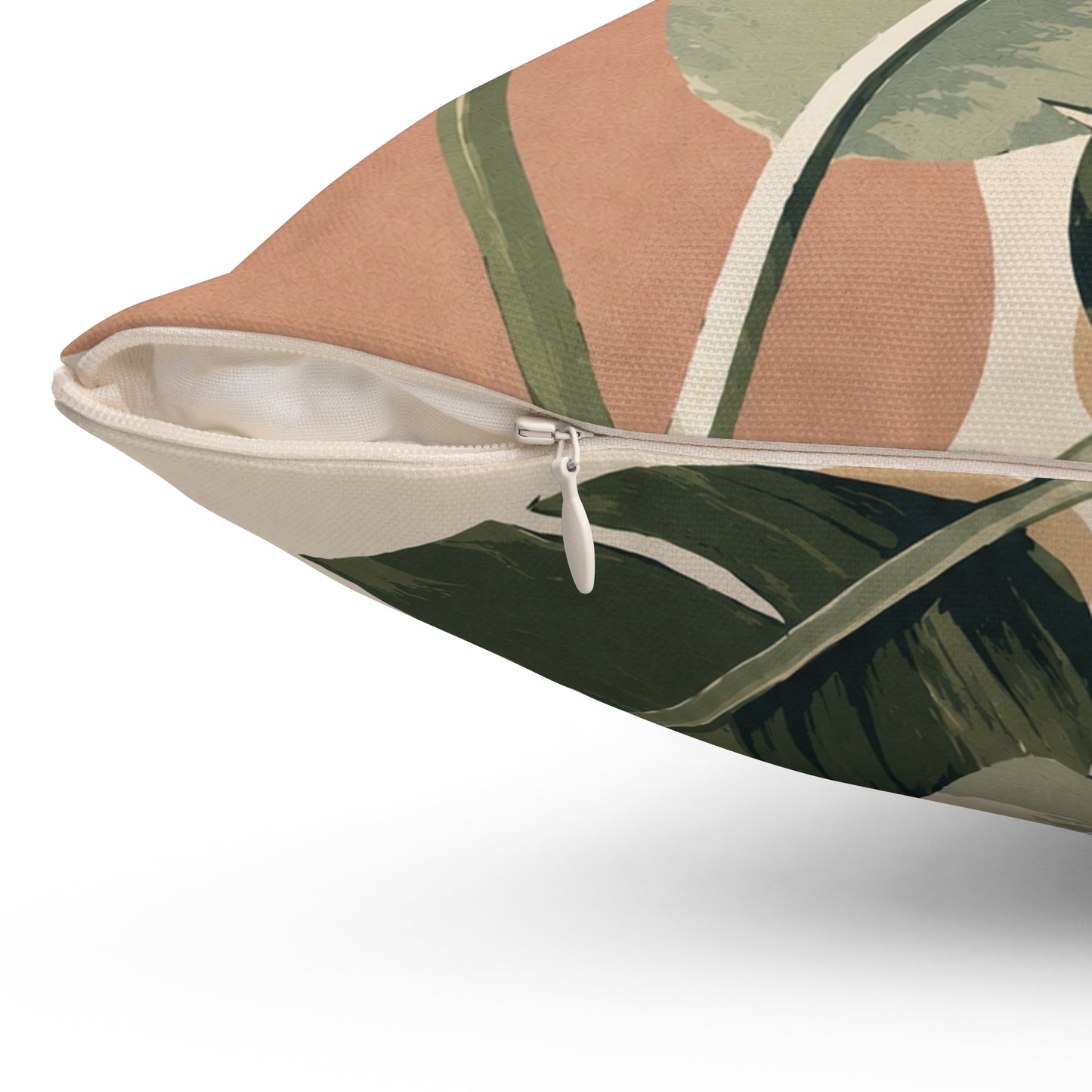 Tropical Banana Leaf Decorative Pillow