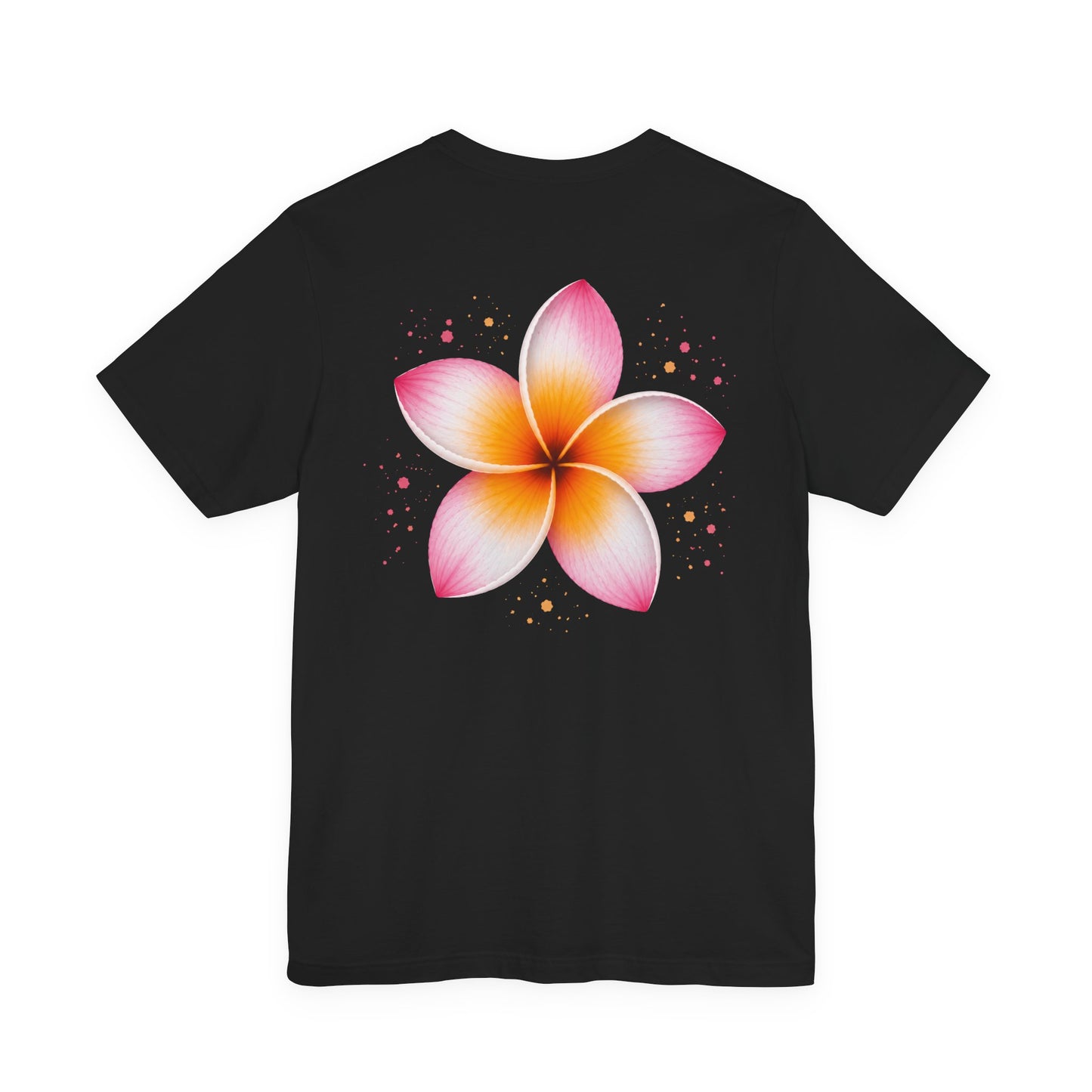 Frangipani Plumeria Tee — Floral 'Paradise State Co.' Graphic T‑Shirt