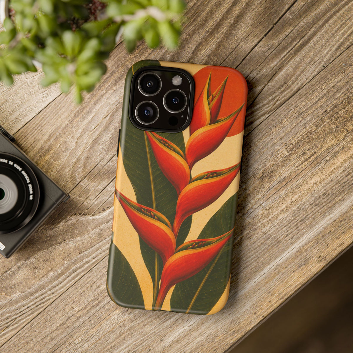 Tough Case — Tropical Heliconia Phone Case