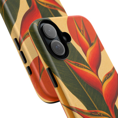Tough Case — Tropical Heliconia Phone Case