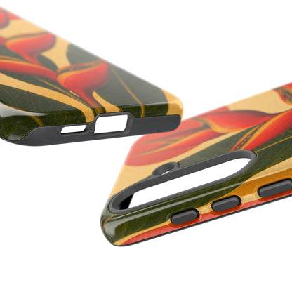 Tough Case — Tropical Heliconia Phone Case