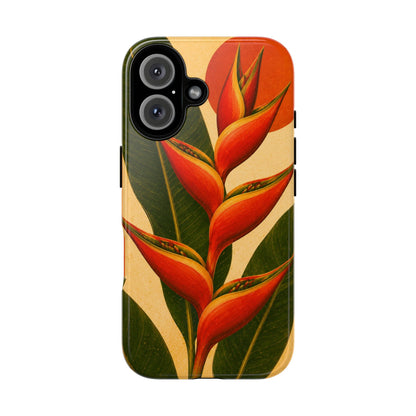 Tough Case — Tropical Heliconia Phone Case