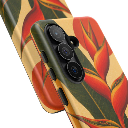 Tough Case — Tropical Heliconia Phone Case
