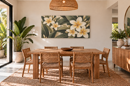 Frangipani Plumeria Tropical Flora (Wide Angle)