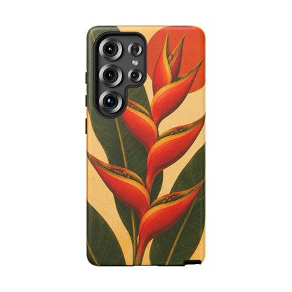Tough Case — Tropical Heliconia Phone Case