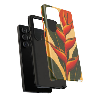 Tough Case — Tropical Heliconia Phone Case