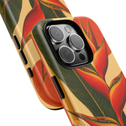 Tough Case — Tropical Heliconia Phone Case