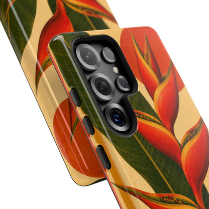 Tough Case — Tropical Heliconia Phone Case