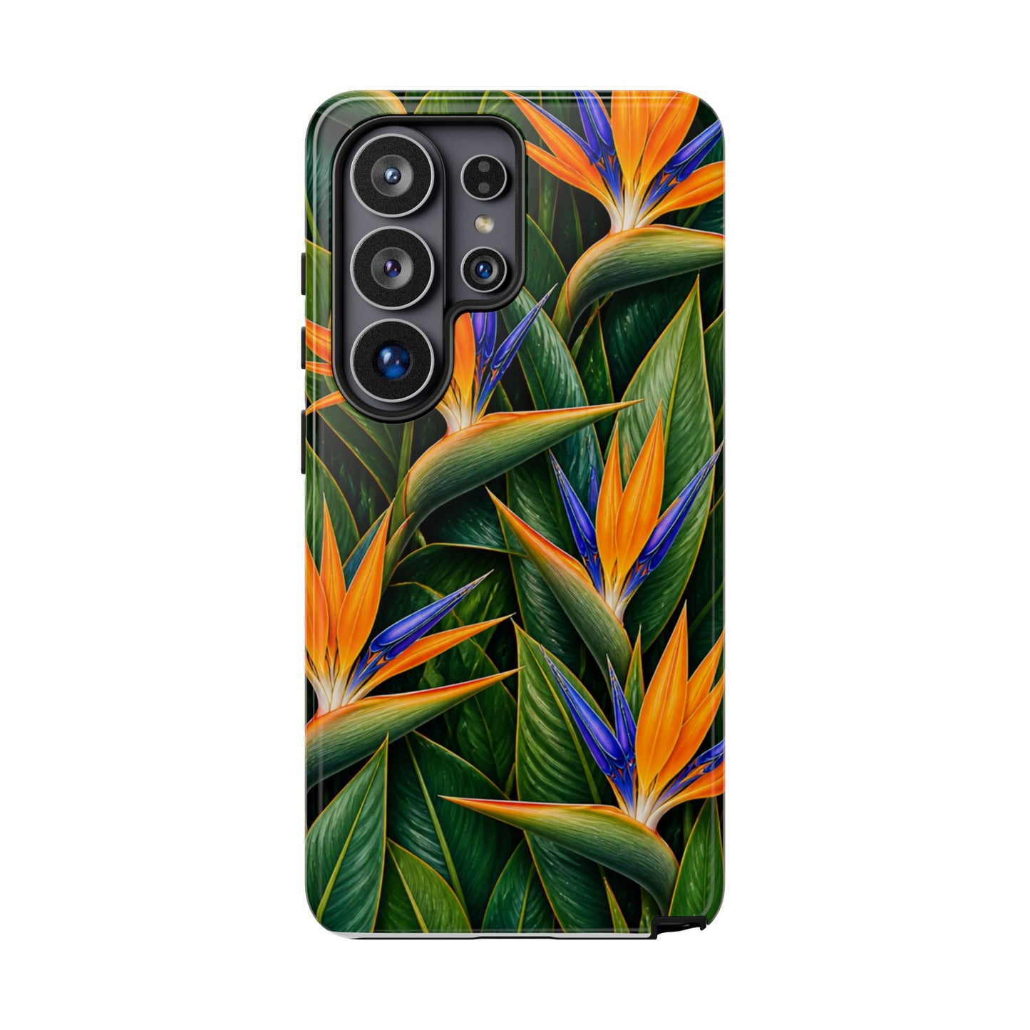 Bird of Paradise Phone Case — Tropical Floral Protective Cover