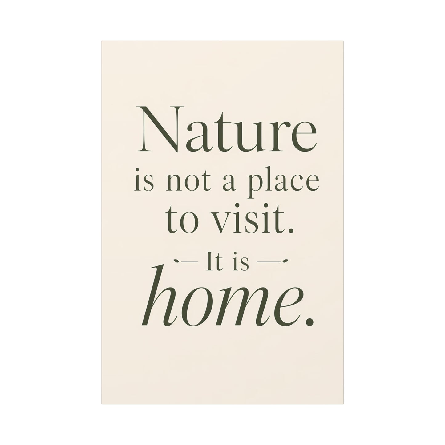 Textual quote on a beige background
