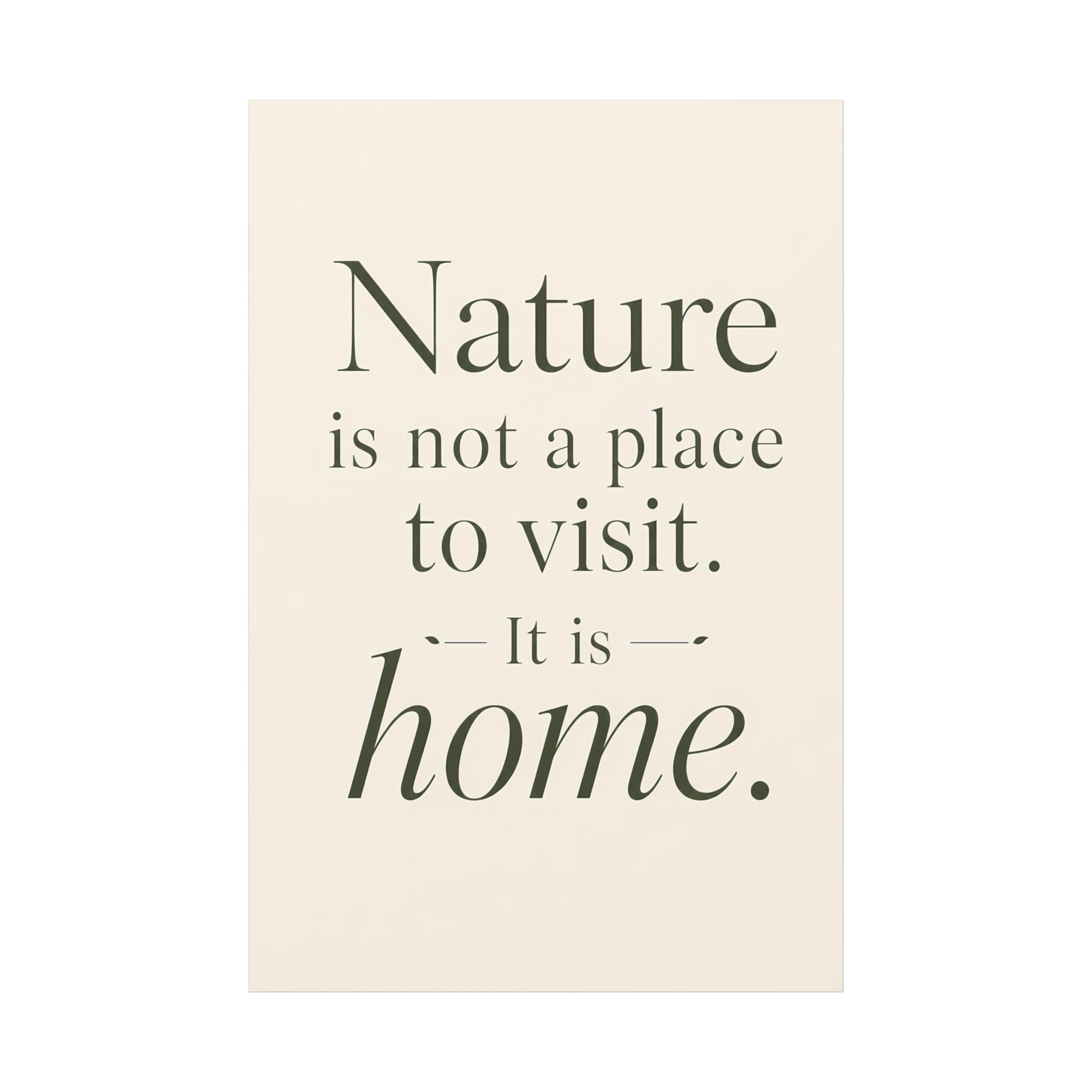 Textual quote on a beige background
