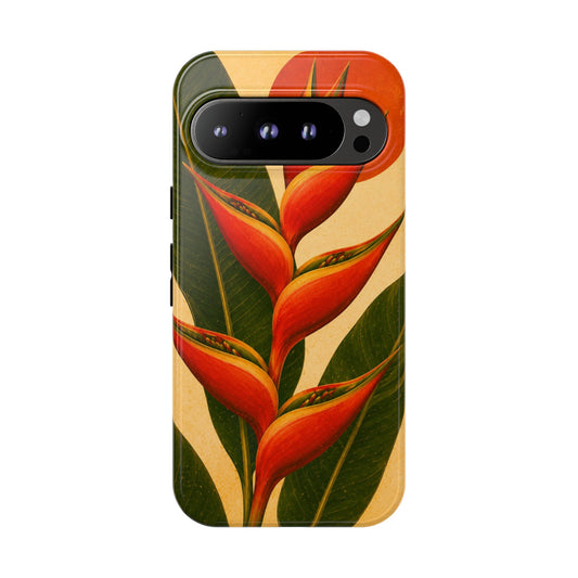 Tough Case — Tropical Heliconia Phone Case