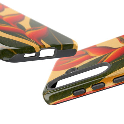 Tough Case — Tropical Heliconia Phone Case