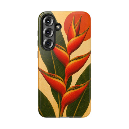 Tough Case — Tropical Heliconia Phone Case