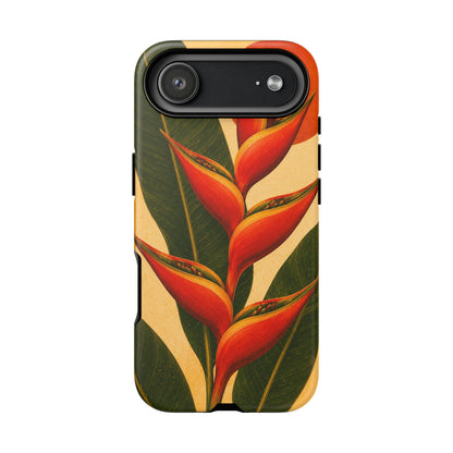 Tough Case — Tropical Heliconia Phone Case
