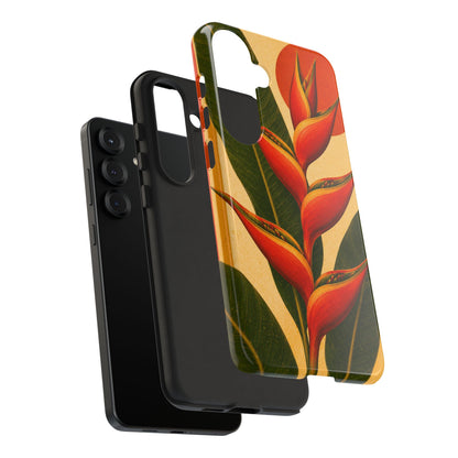 Tough Case — Tropical Heliconia Phone Case