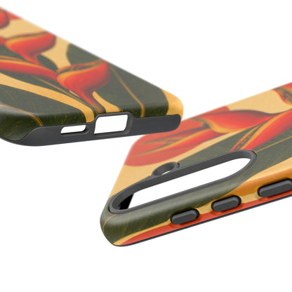 Tough Case — Tropical Heliconia Phone Case