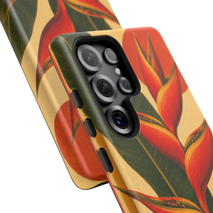 Tough Case — Tropical Heliconia Phone Case