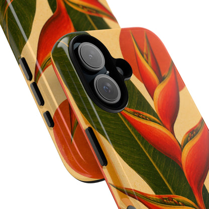 Tough Case — Tropical Heliconia Phone Case