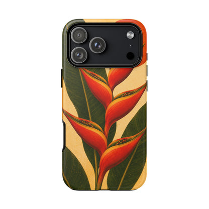 Tough Case — Tropical Heliconia Phone Case