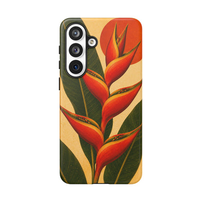 Tough Case — Tropical Heliconia Phone Case