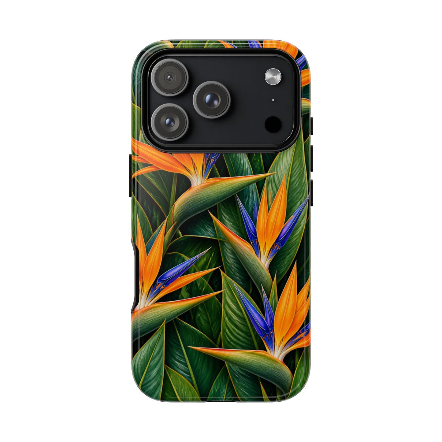 Bird of Paradise Phone Case — Tropical Floral Protective Cover