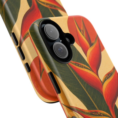 Tough Case — Tropical Heliconia Phone Case