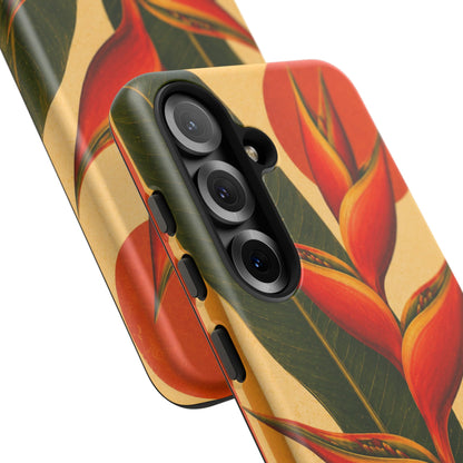 Tough Case — Tropical Heliconia Phone Case