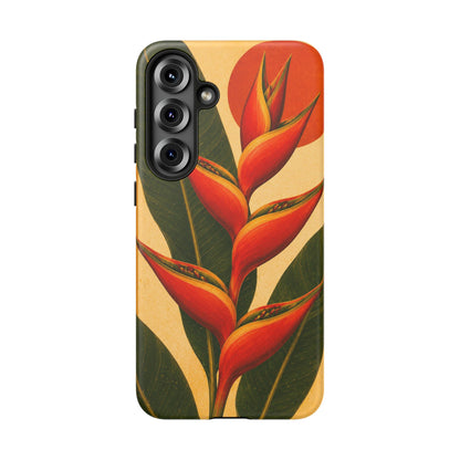 Tough Case — Tropical Heliconia Phone Case