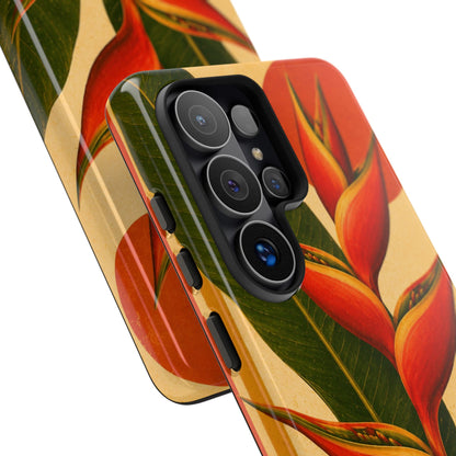 Tough Case — Tropical Heliconia Phone Case