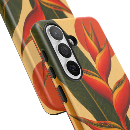 Tough Case — Tropical Heliconia Phone Case